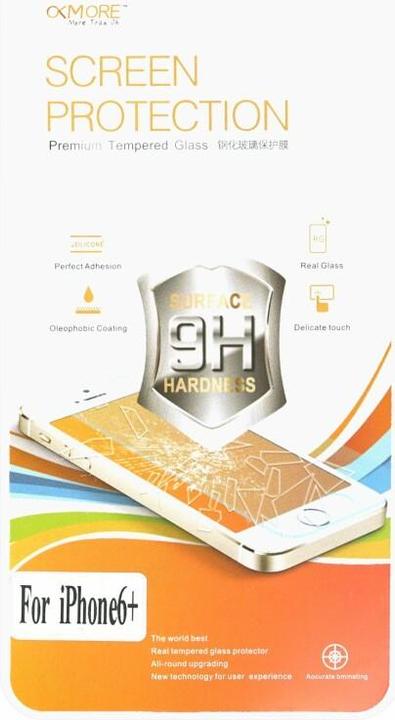 Image du produit Okmore Protection d'écran 9H verre iPhone 6 / 6s plus (1 pièce(s), Apple iPhone 6s Plus, Apple iPhone 6 Plus)