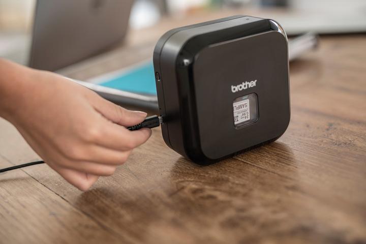 Actual product image Brother P-Touch Cube Plus P710