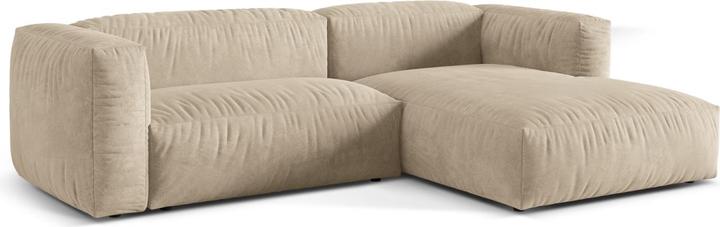 Image du produit Micadoni Canapé D'Angle Droit Modulaire, "Martina", 2 Places, 283x176x75 Fabriqué en Europe (Canapé d'angle)