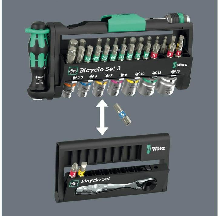 Actual product image Wera Bicycle Set 3
