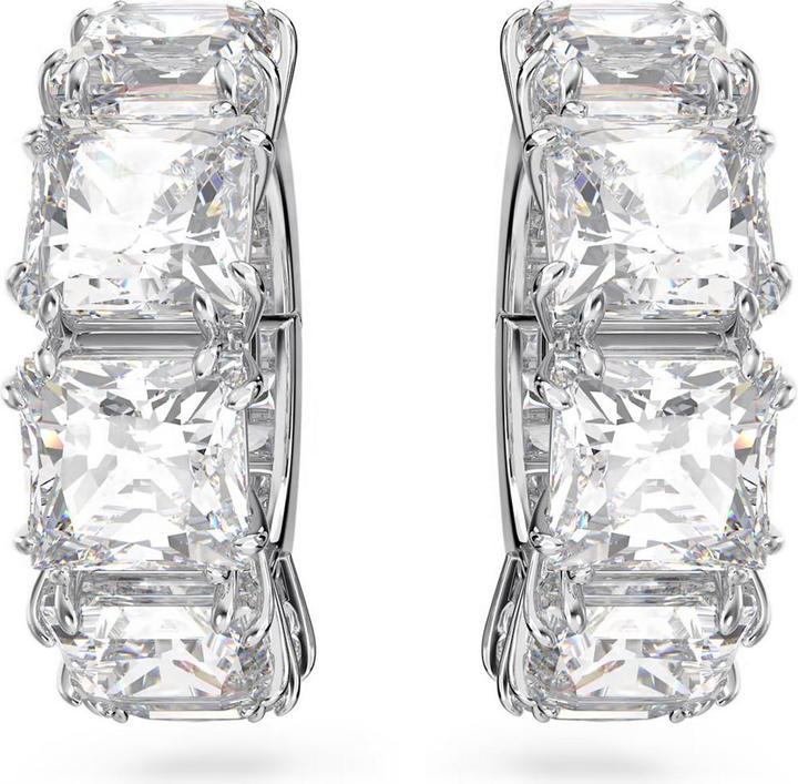 Immagine prodotto Swarovski Orecchini Millenia con taglio a cuscino Bianco (Metallo Swarovski)