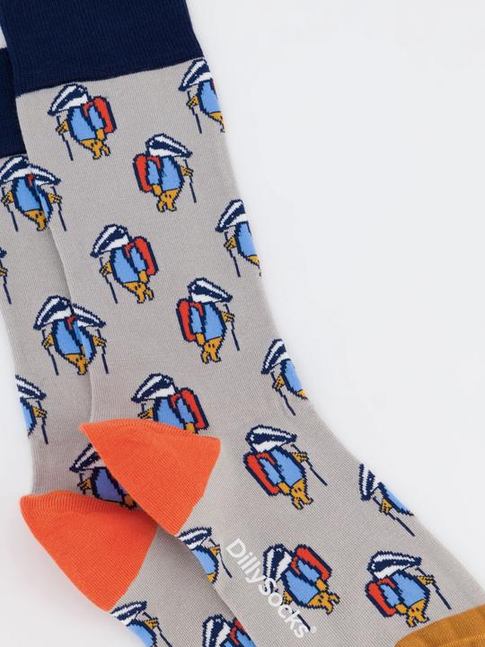 Produktbild DillySocks The Walking Badger (Einzelpack, 36 - 40)