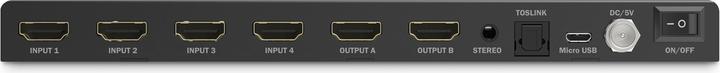 Produktbild Digitus 4x2 HDMI Matrix Switch / Multi-Viewer, 4K/30Hz