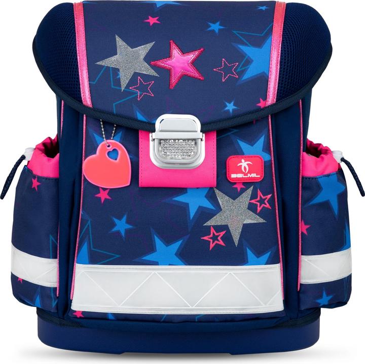 Produktbild Belmil CLASSY Schulrucksack-Set Sparkling Star (19 l)