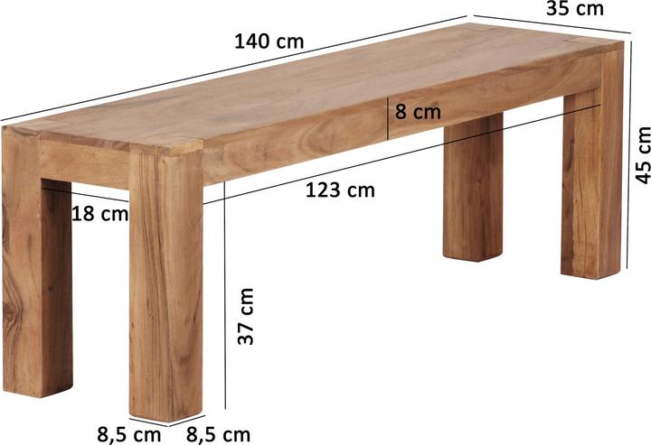 Produktbild FineBuy Leon (140 cm)