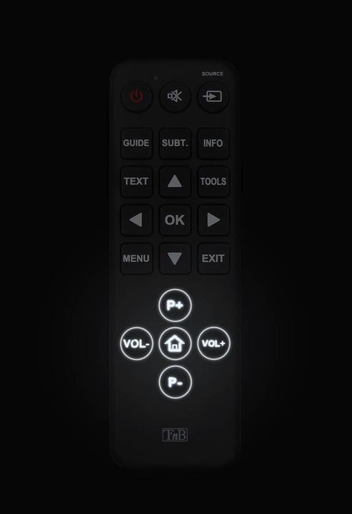 Produktbild T'nB Universalfernbedienung Easy (Universal Fernbedienung, Infrarot)