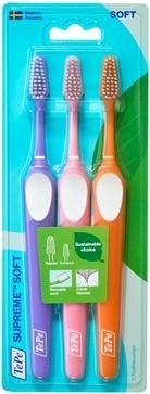 Produktbild TePe Supreme Soft Toothbrush Soft 3Pcs Mix (Weich, 3 x)