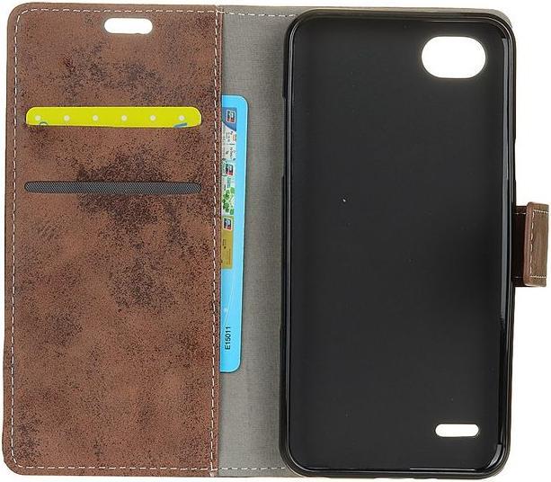 Produktbild MU Classic Vintage Leder Hülle (LG Q6+, LG Q6)