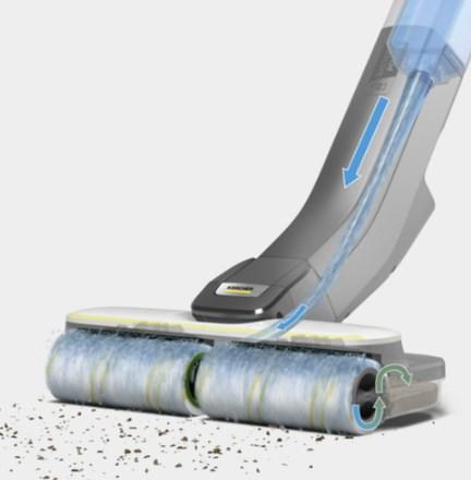 Actual product image Kärcher Hard floor cleaner FC 4-4 Battery Set 4B Duo