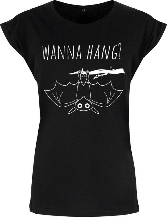 Grindstore Cute Bat Wanna Hang Tshirt
