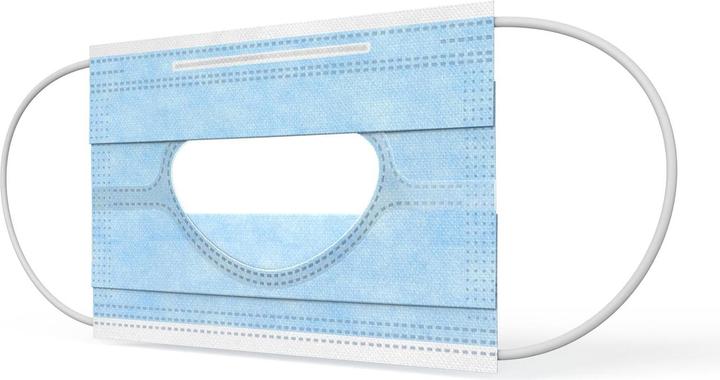 Produktbild Flawa Hygienemaske Typ II, Transparent 25 Stück (Typ II, 25 x)