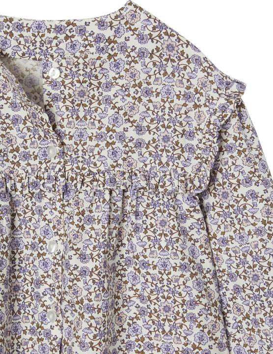 Actual product image Vertbaudet Girls' blouse with flounces (86)
