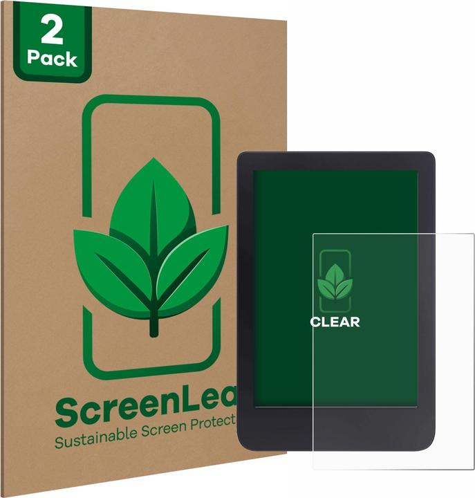 ScreenLeaf Pellicola protettiva sostenibile Pellicola protettiva dello schermo chiara trasparente (shine 3)