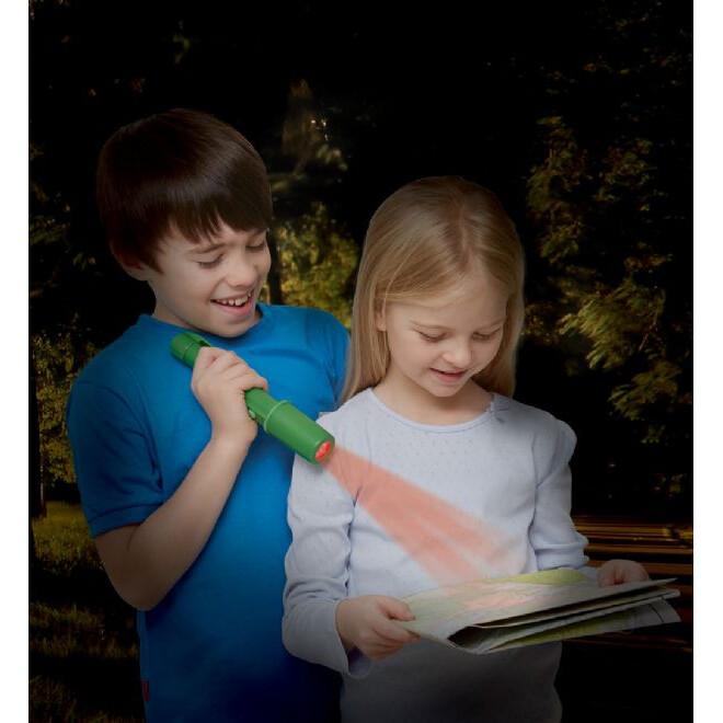 Produktbild Brainstorm Grosse Taschenlampe mit rotem LED-Licht (22 cm)