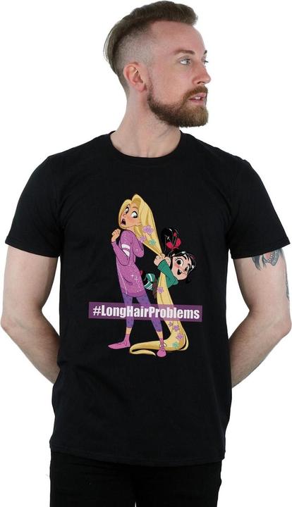 Immagine prodotto Disney Wreck It Ralph Rapunzel And Vanellope Maglietta Uomo (4XL)