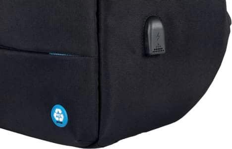 Actual product image Lightpak Laptop Backpack RPET synthetic fibre black (27 l)