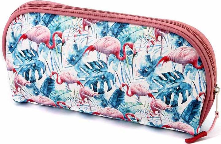 Produktbild Oh My Pop! Small Jelly Toiletry Bag Flamenco Tropical