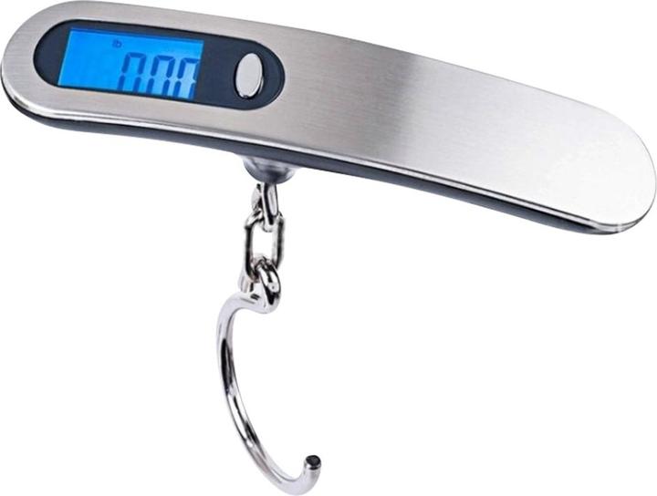 Actual product image Lasmex Travel weight handheld silver CR2032 LTC (Luggage scale)