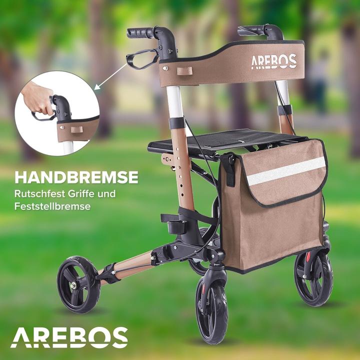 Actual product image Arebos Rollator