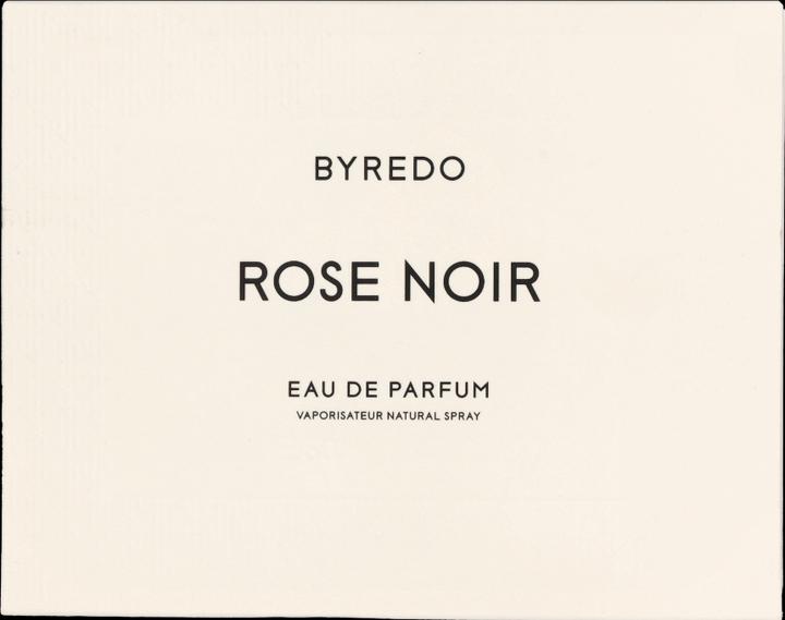 Image du produit Byredo Rose Noir EDP - 50ml (Eau de parfum, 50 ml)