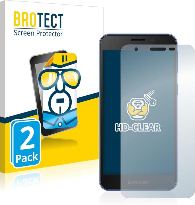 Produktbild BROTECT Schutzfolie Displayschutz Klar (2 Stück, Samsung Galaxy A2 Core)