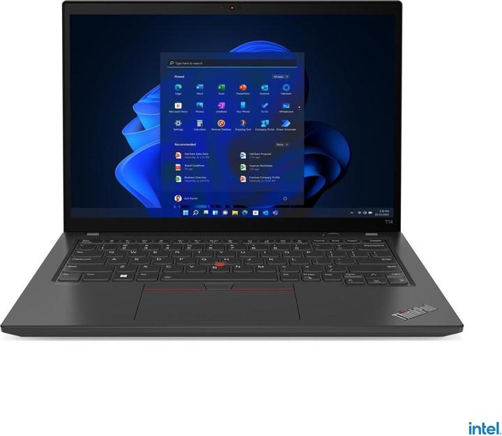 Actual product image Lenovo ThinkPad T14 Gen 3 (14", Intel Core i5-1235U, 8 GB, 256 GB, CH)