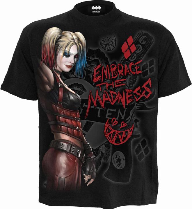 Produktbild Harley Quinn Embrace Madness TShirt (M)