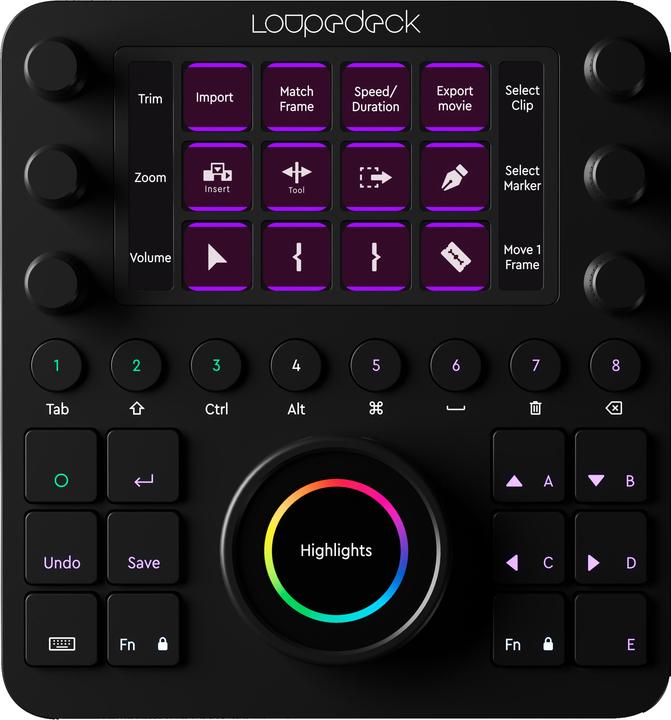 Actual product image Loupedeck Ct (Numeric keypad, Cable)