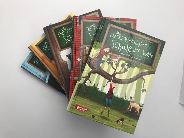 Immagine prodotto Die unlangweiligste Schule der Welt 5: Duell der Schulen (Tedesco, Sabrina J. Kirschner, Parciak Monika, 2019)