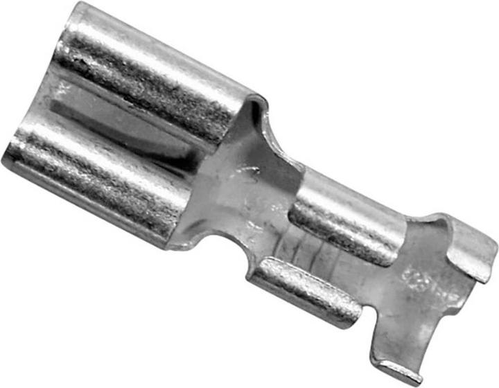 Actual product image Lapp Cable flat receptacle Plug width: 6.3 mm Plug thickness: 0.8 mm 180 ° Uninsulated 63501012 100 pcs.