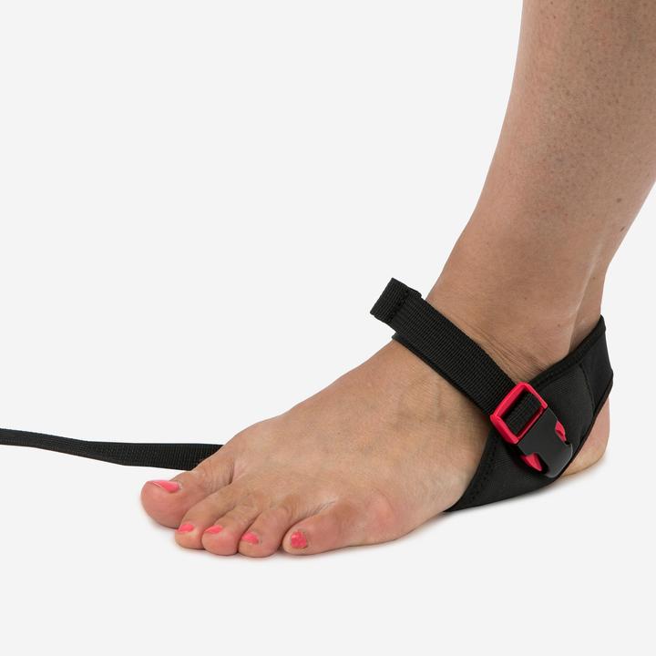 Actual product image Nabaiji Schwimmstrippe Schwimmen auf der Stelle - schwarz/rot