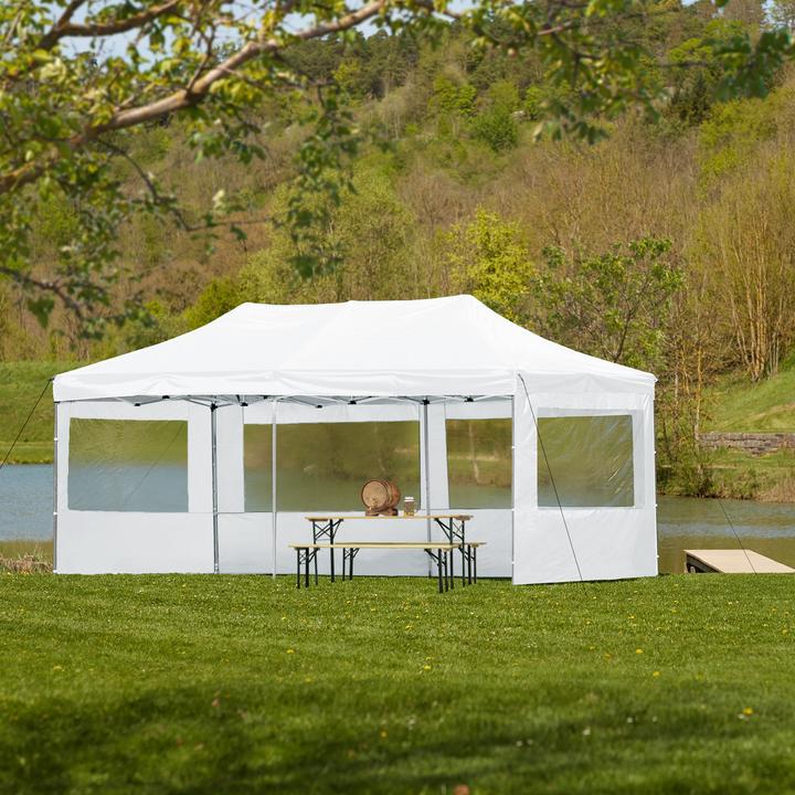 Immagine prodotto tectake Gazebo da giardino (600 cm, 300 cm)