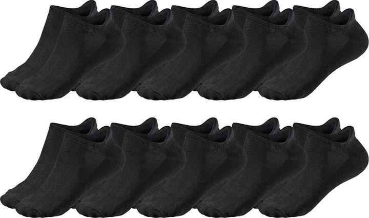 Immagine prodotto Alpensocken 10 confezioni di calzini da ginnastica argentati (confezione da 10, 36 - 40)