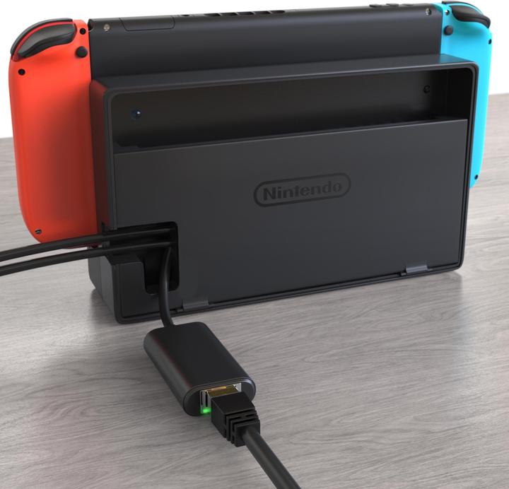 Produktbild Primewire Netzwerk Adapter, USB 3.0 auf RJ45 Buchse Netzwerkadapter kompatibel zu Nintendo Switch, 12 cm (USB 3.0, RJ45 (1x))