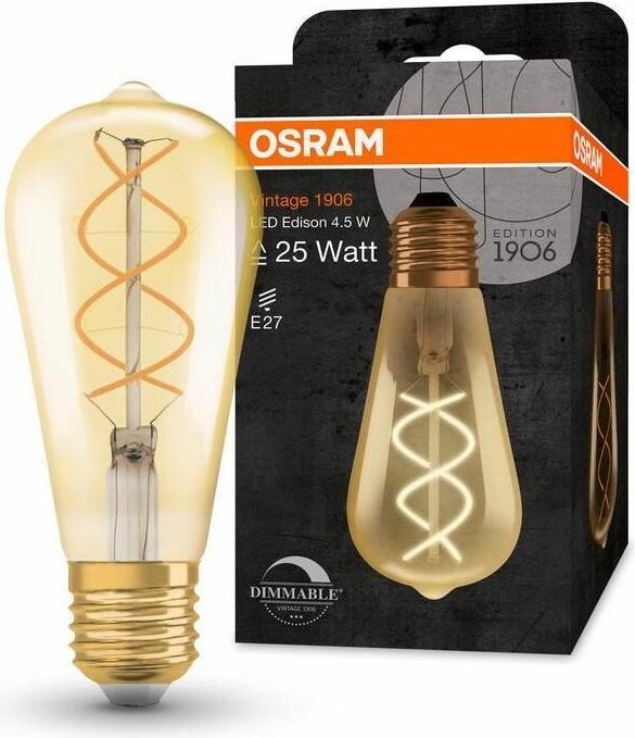 Image du produit Osram millésime 1906 (E27, 4.50 W, 250 lm, 1 x, G)