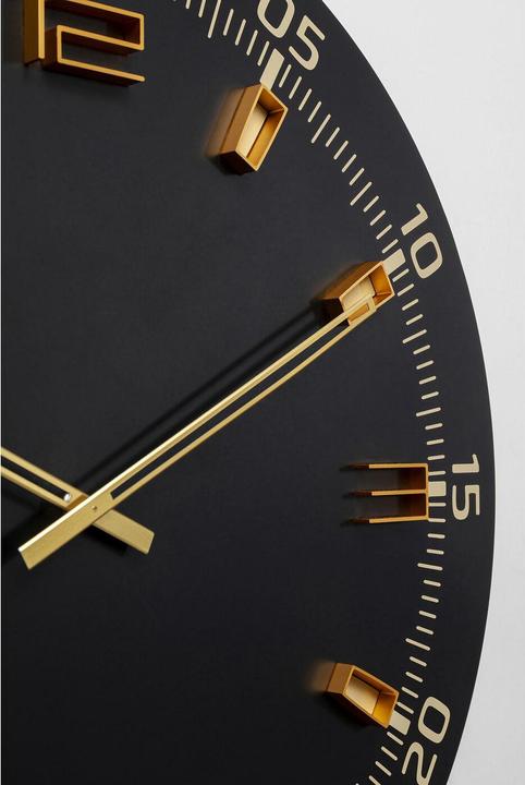 Image du produit Kare Design Wanduhr Milk Bar Schwarz Ø60cm (60 cm)