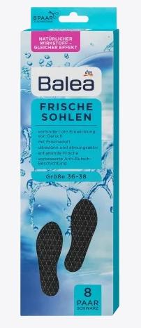 Produktbild dm Balea Einlegesohlen