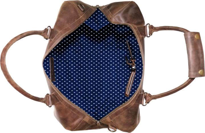 Produktbild Buckle & Seam Leder Weekender Willow Braun / Dot (37 l)