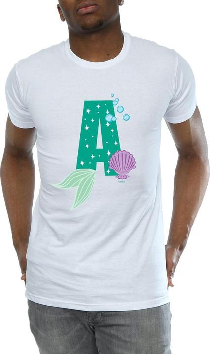 Image du produit Disney - T-shirt ALPHABET A IS FOR ARIEL - Homme (XL)