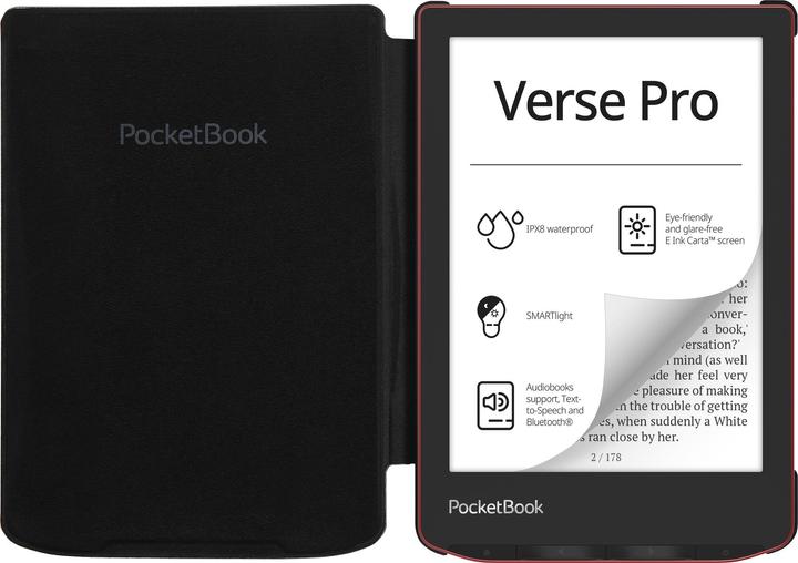 Actual product image PocketBook Verse incl. shell cover (6", 8 GB, Bright blue)