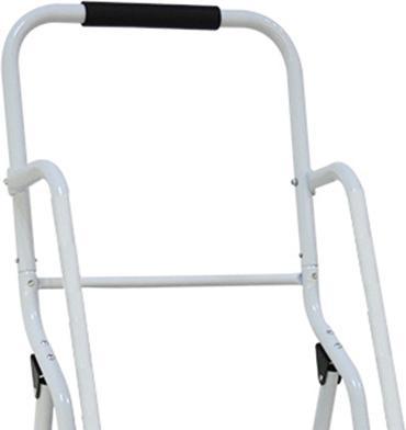 Produktbild MediaShop Sicherheitsleiter mit Handlauf (Stehleiter, 157 cm)