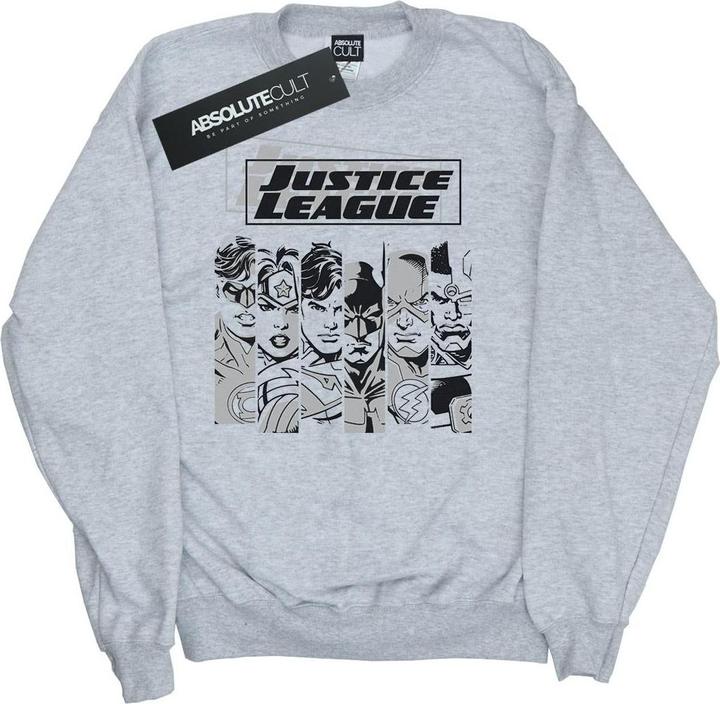 Justice League Stripes Sweatshirt
