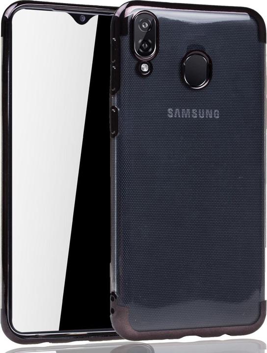Produktbild König Design Handyhülle für Samsung Galaxy M20 Case Cover Schutz Tasche Schutzhülle Schwarz (Samsung Galaxy M20)