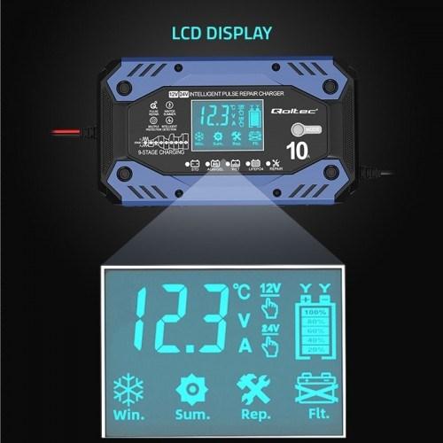 Produktbild Qoltec 52482 (12V, 24V, 10 A)