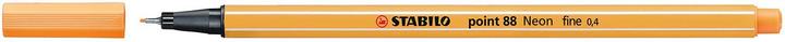 Actual product image STABILO point 88 Fineliner (Neon orange, 1 x)