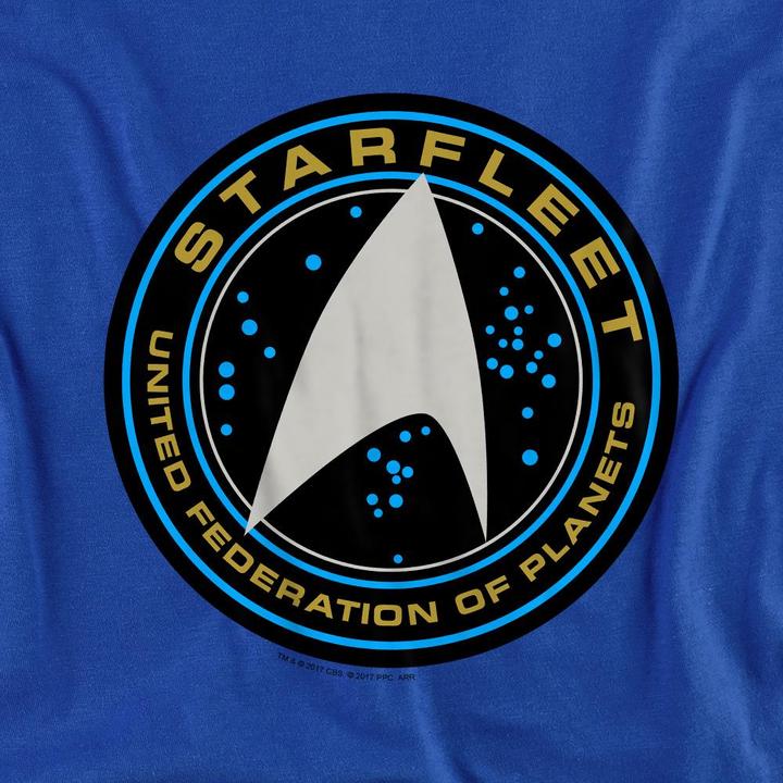 Actual product image Star Trek Beyond Unisex Adult Starfleet Patch Sweatshirt (S)