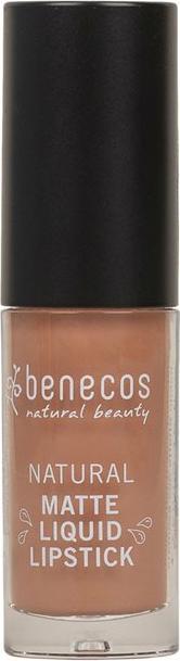 Actual product image Benecos Matte Liquid Lipsticks desert rose (Rose)