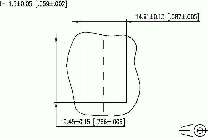 Produktbild Metz Connect Keystone Modul CAT 6A (Keystone Modul)