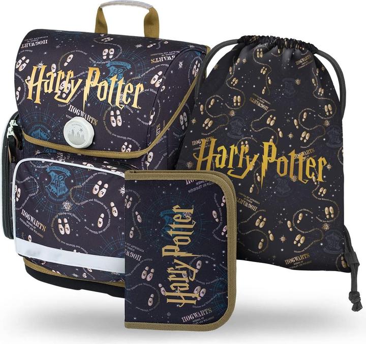 Baagl 3-teiliges Harry Potter Schulranzen Set (19 l)