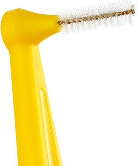 Produktbild TePe Angle Interdentalbürste MULTIPACK gelb (25 x, 4 mm)
